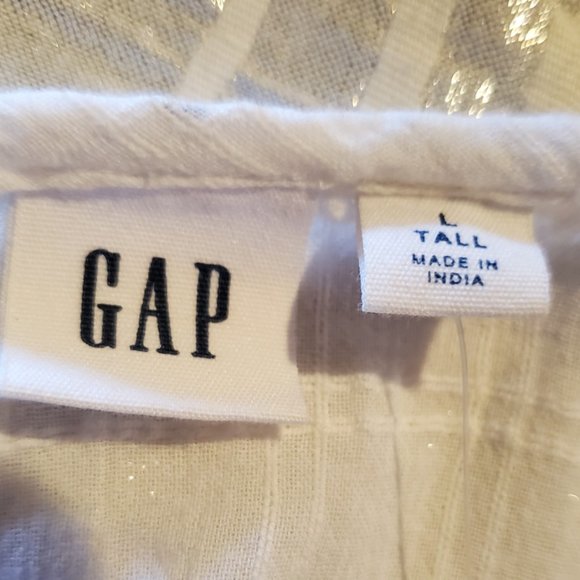 GAP White Maxi Dress NWOT - Picture 8 of 8